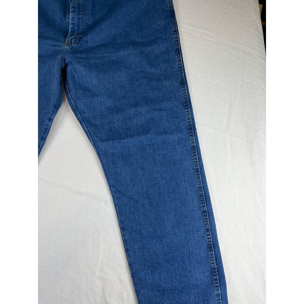Mens Blue Wrangler NWT size 46 inseam 32 flex Denium - Picture 10 of 10